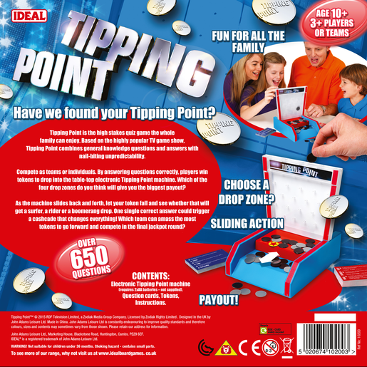 Tipping Point Electronic Family Game