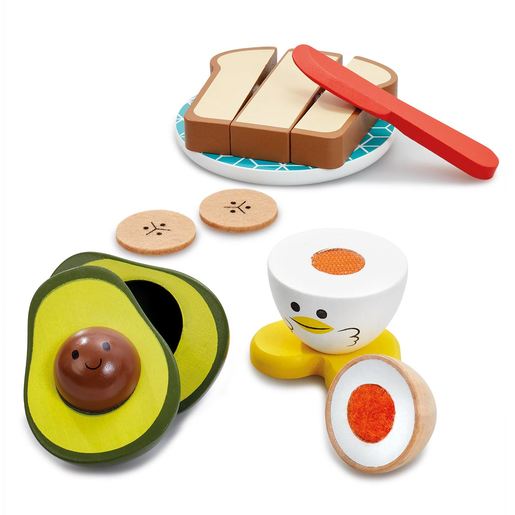 Early Learning Centre Wooden Breakfast Playset