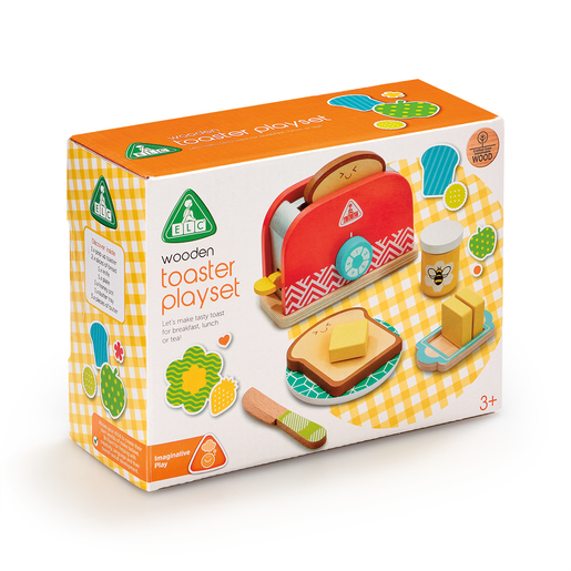 Early Learning Centre Wooden Toaster Playset
