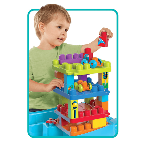Mega Bloks Build and Learn Table - 30 Pieces