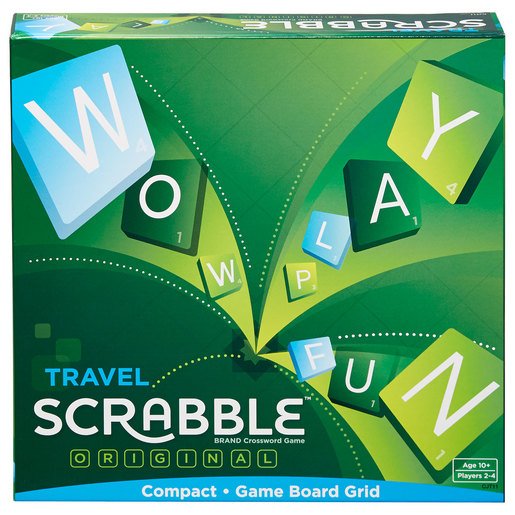 Travel Scrabble Original Compact Board Game