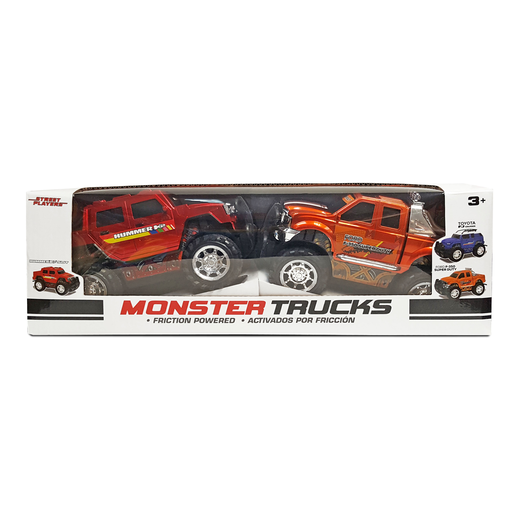 Monster Trucks - Hummer H2 and Ford F-350 Super Duty
