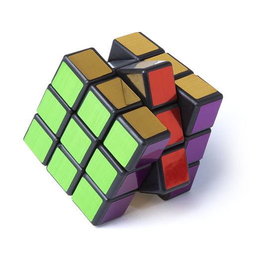 Speed Cube Puzzle - Metallic Edition