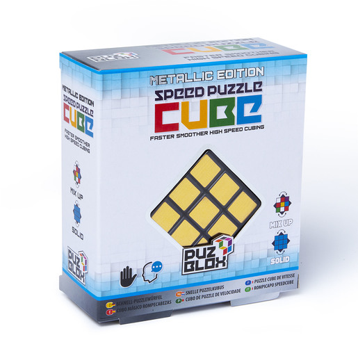 Speed Cube Puzzle - Metallic Edition