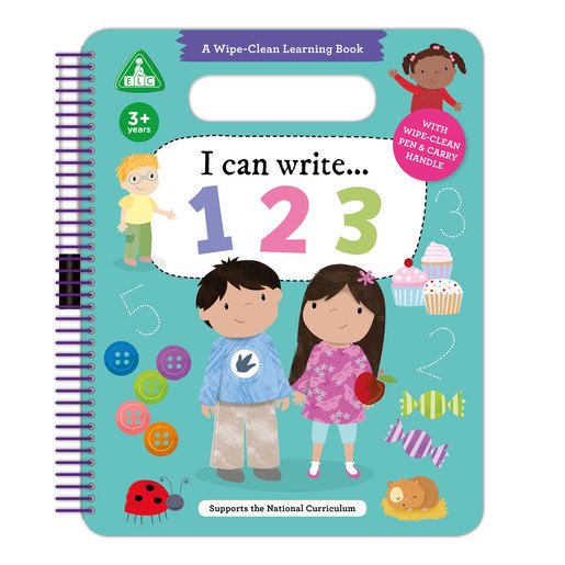 Early Learning Centre I Can Write 123 Wipe Clean Book