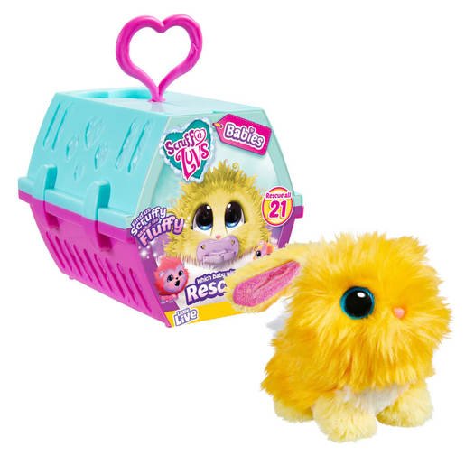 Scruff-a-Luvs Rescue Pet – Babies (Style Vary)