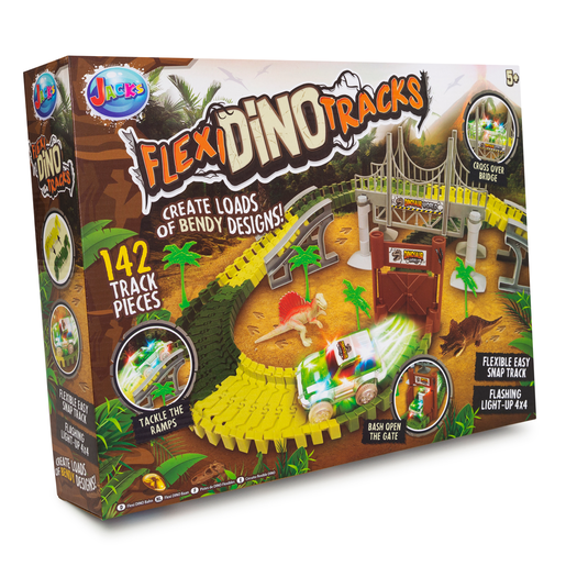 Jack's Flexi Dino Tracks Playset