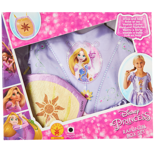 Disney Princess Rapunzel Fancy Dress Costume Box Set