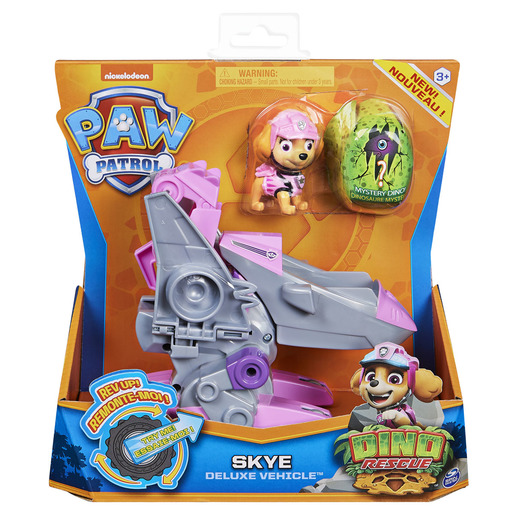 Paw Patrol Dino Rescue Deluxe Vehicle and Mystery Dino - Skye