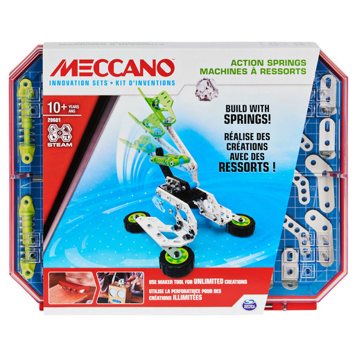 Meccano Action Springs Innovation Building Kit