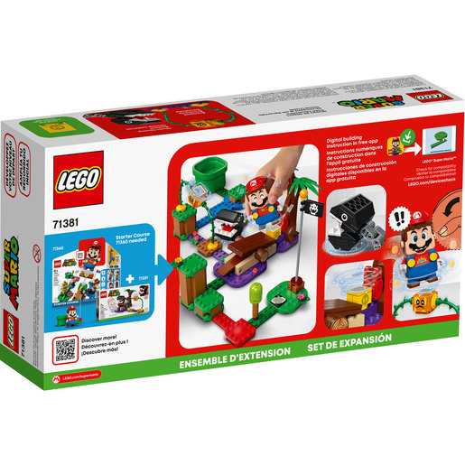 LEGO Super Mario Chain Chomp Jungle Encounter Expansion Set - 71381