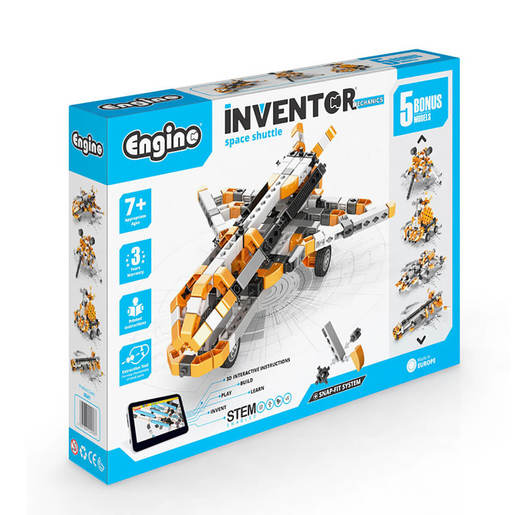 Engino Inventor Mechanics Space Shuttle (5 Bonus Models)