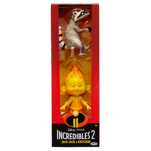 Disney Pixar Incredibles 2 Champion Series Figure - Jack-Jack & Raccoon