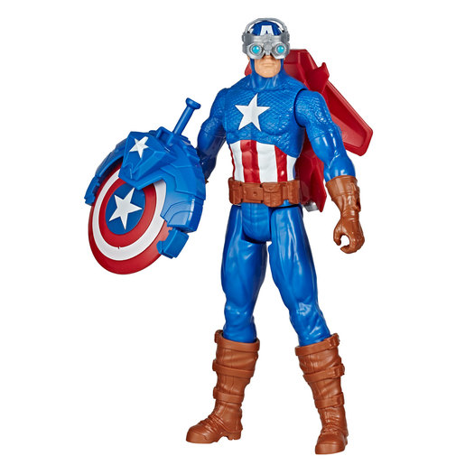 Marvel Avengers Blast Gear Titan Hero Series Figure - Captain America