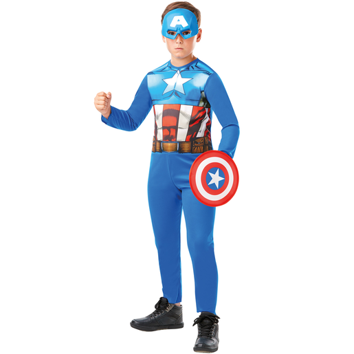 Marvel Avengers Captain America Fancy Dress Costume Box Set