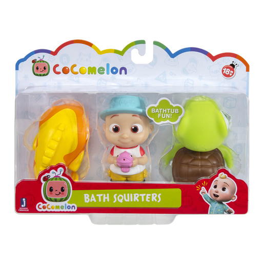 "CoComelon Bath Squirters - JJ, Fish And Turtle"