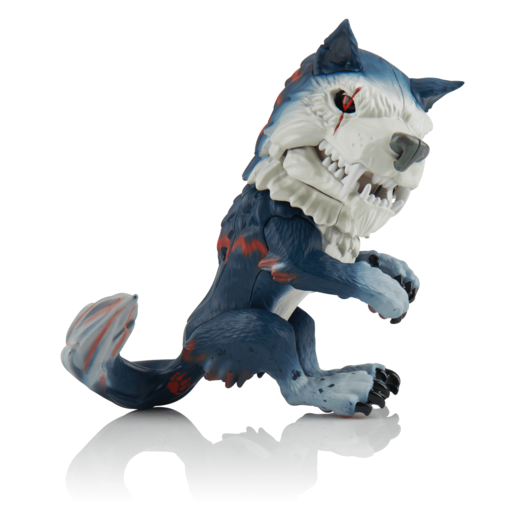 Untamed Dire Wolf by Fingerlings– Midnight (Black and Red)