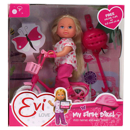 Evi Love Doll with First Bike (Styles Vary)