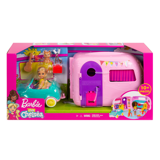 Barbie Club Chelsea Camper Playset & Accessories