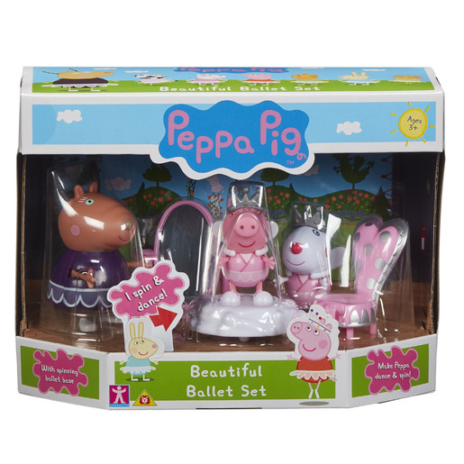 Peppa Pig Figure Playset - Peppa's Ballet School