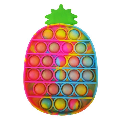 Push Popper Fidget Toy - Pineapple Tie-Dye (Styles Vary)