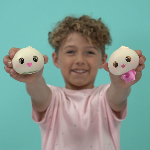 My Squishy Little Dumplings Interactive Toy - Dee (Pink)