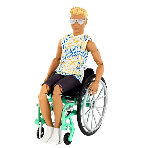 Barbie Doll and Wheelchair Accessory - Ken