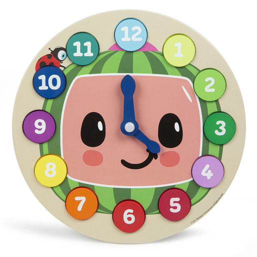 CoComelon Wooden Learning Clock