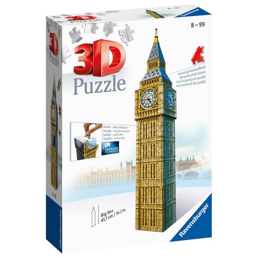 Ravensburger Big Ben 3D Puzzle - 216 Pieces