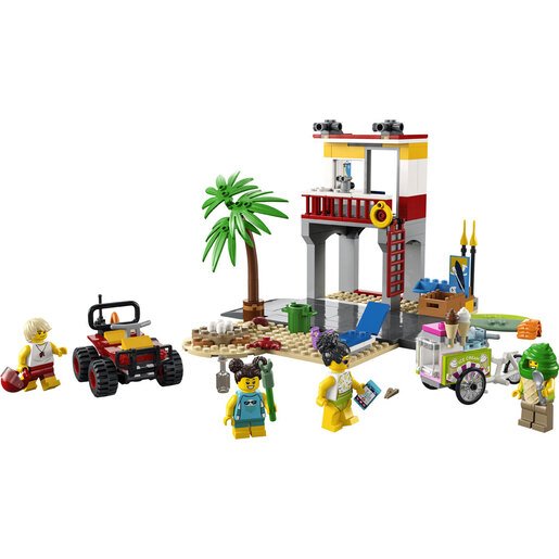 LEGO City Beach Lifeguard Station Set - 60328