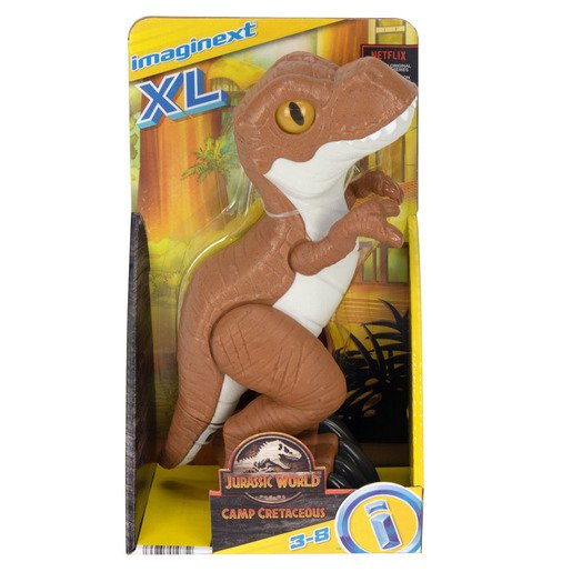 Fisher-Price Imaginext Jurassic World T.Rex (Brown) 25cm XL Figure