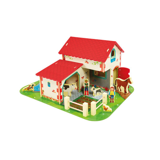 Early Learning Centre Wooden Farm Playset