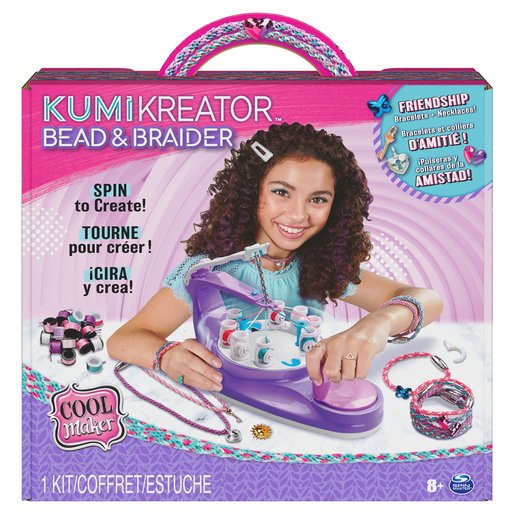 Kumi Kreator Bead & Braider Friendship Bracelet Kit