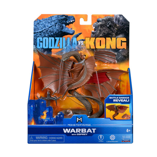 Monsterverse Godzilla vs Kong 15cm Figures - Warbat and Osprey
