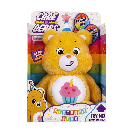 Care Bears 14' Soft Toy - Singing Birthday Bear