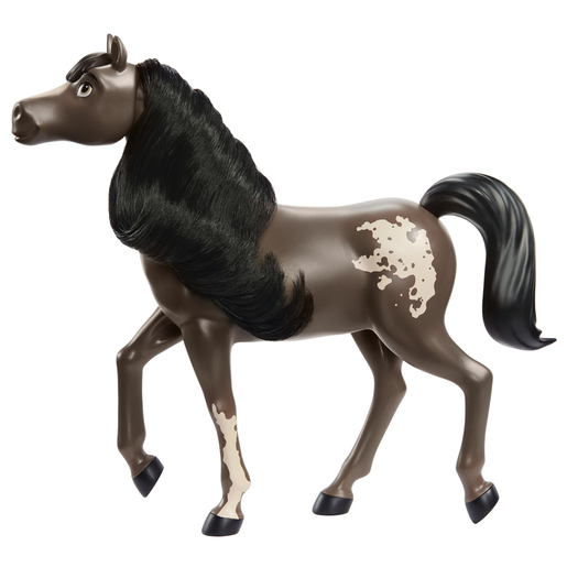 Spirit Untamed Horse Figure - Dark Brown with Black Mane