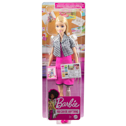Barbie Interior Designer Doll with Prosthetic Leg