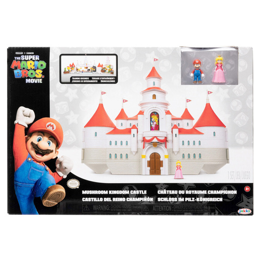 The Super Mario Bros. Movie - Mushroom Kingdom Castle Playset