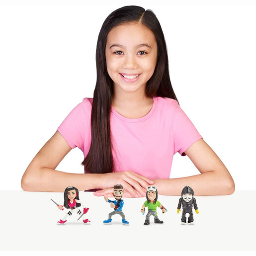 Spy Ninjas 3' Collectible Figures 4 Pack (Styles Vary)
