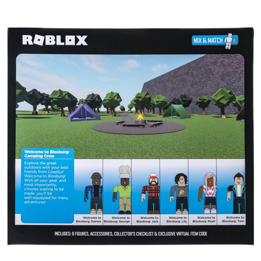 Roblox Environmental Set - Welcome to Bloxburg: Camping Crew Playset