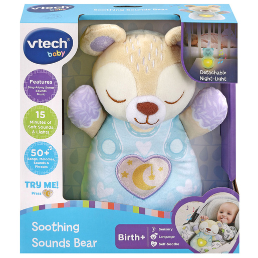 VTech Baby Soothing Sounds Bear - Blue
