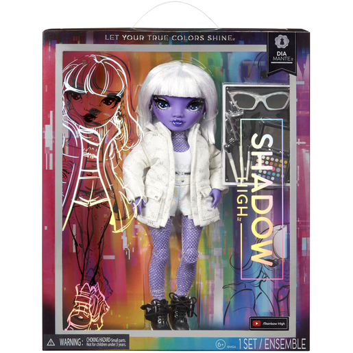 Rainbow High - Shadow High Dia Mante Doll