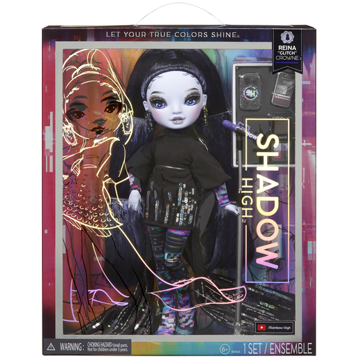 Rainbow High - Shadow High Reina 'Glitch' Crowne Doll