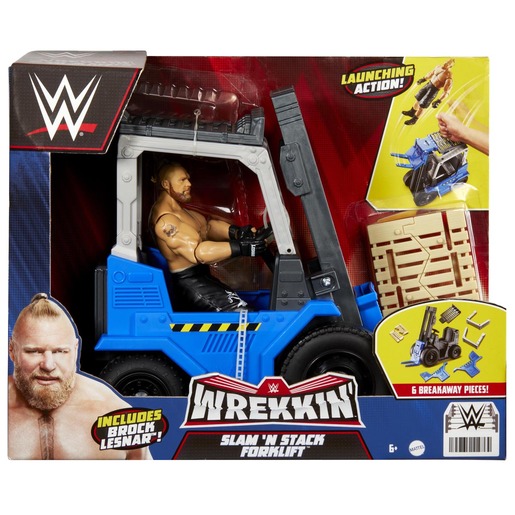 WWE Wrekkin Slam 'N Stack Forklift Playset