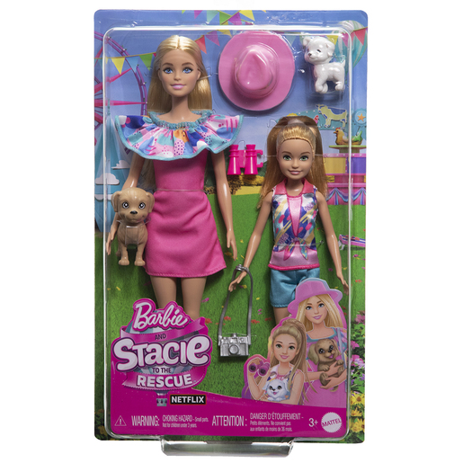 Barbie and Stacie To the Rescue Doll 2-Pack