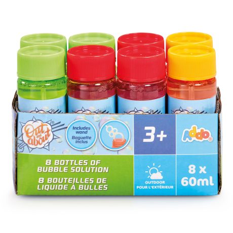 Out and About 8 Shishe Solucion për Flluska