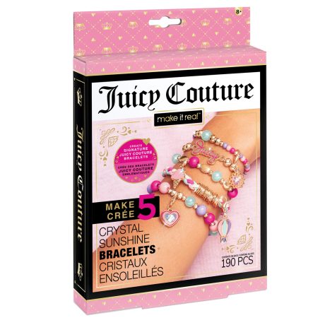 Juicy Couture – Seti për Krijimin e Byzylykëve “Mini Crystal Sunshine”