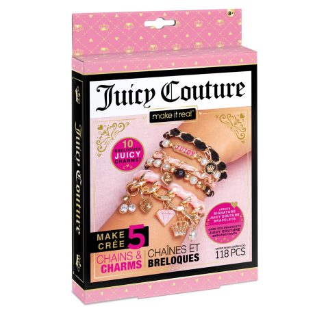 Juicy Couture – Seti DIY “Mini Chains & Charms” për Byzylykë