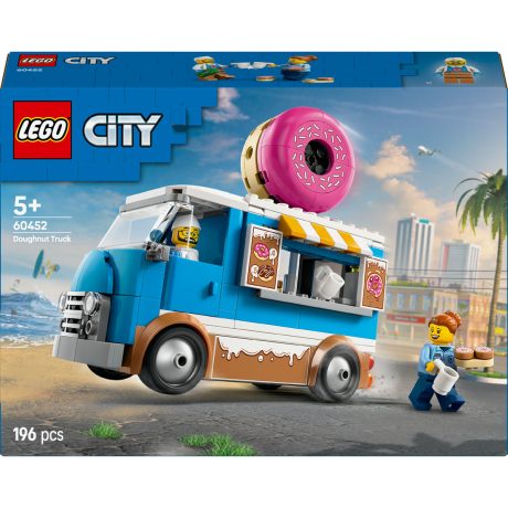 LEGO City Kamioni i Ëmbëlsirave Donut 60452