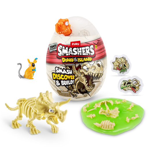 Smashers Dino Island Nano Egg nga ZURU (Modele të ndryshme)